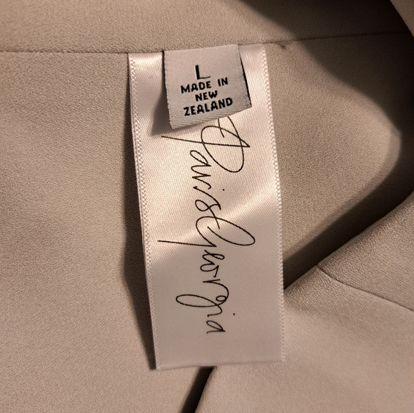 Paris Georgia Maeve Bodice Top Stone With Fawn Size L - Picture 7 of 12